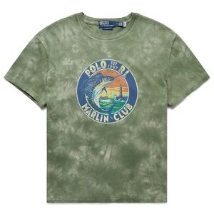 Polo by Ralph Lauren Green Marlin Club Tshirt - size medium